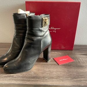 Authentic Salvatore Ferragamo bootie